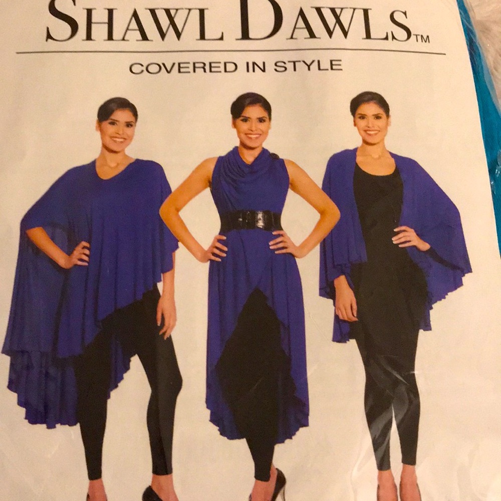 Convertible ripped shawl